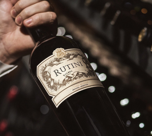 Vino argentino tinto colección rutini malbec 750ml