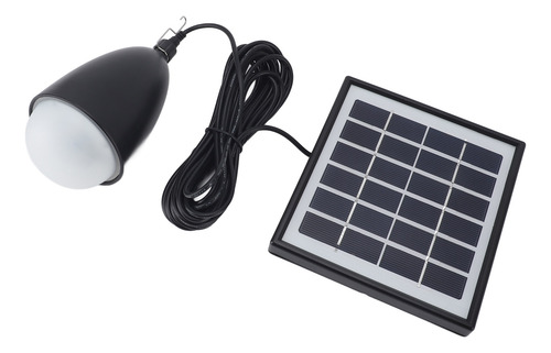 Bombilla Solar Recargable De 600 Lm Para Acampar Portátil