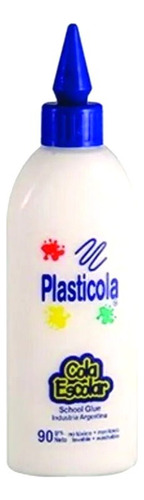 Cola Plasticola Blanca 90g Escolar / Oficina
