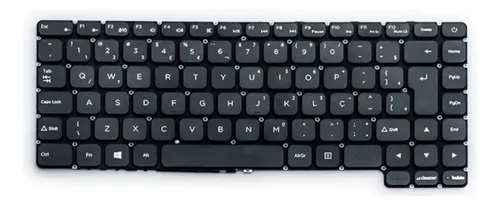 comprar Teclado Para Notebook Positivo Motion C41tei Botão Netflix