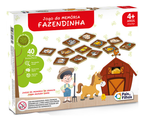 Jogo Da Memoria Em Madeira + Quebra Cabeça A Bela E A Fera