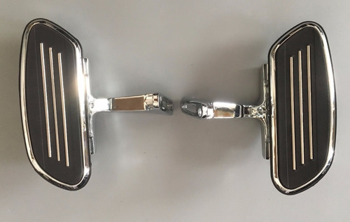 Planchas Cromadas De Pasajero Para Harley Davidson Touring