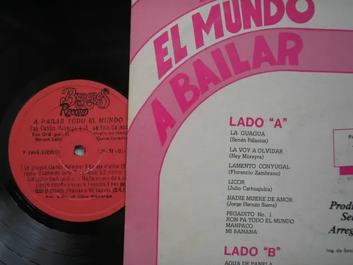 Combo Mayorca Cuarteto Banana Todos A Bailar Lp Vinilo 1984 (Usado)