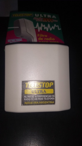 Telestop Filtro Para Ruidos De Radio En Lineas Telefonicas