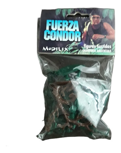 Imagen 1 de 4 de Soldados 10 Piezas Soldaditos Plásticos En Bolsa