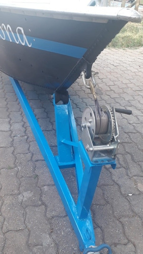 Barco Alumínio 6 Mts Motor 14hp E Carreta Rodoviária