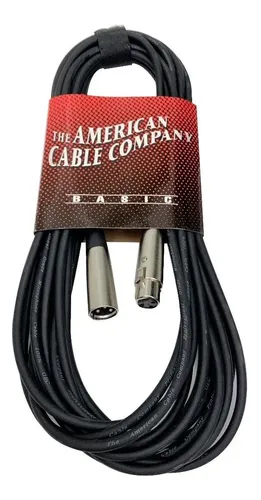 Cable De Microfono Xlr A Xlr 9mt 30p Ms2-30 American Cable | Envío gratis