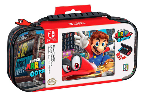 Nintendo Switch Game Traveler Deluxe Travel Case Super Mario