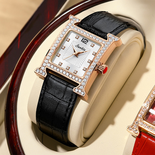 Relojes Para Mujer Moda Caja De Diamantes Relojes Clásicos