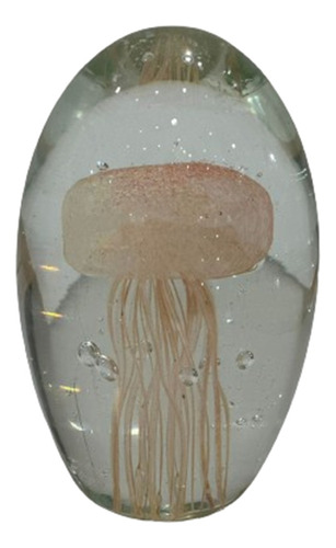 Adorno Vidrio Medusa Moderno Elegante 7x13
