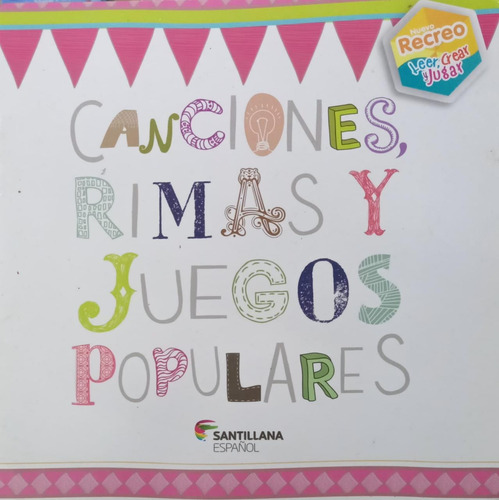 Livro Canciones, Rimas Y Juegos Populares - Roberta Amendola [2016]