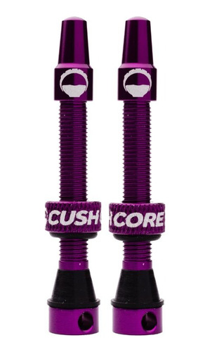 Par De Valvulas Cush Core 44mm Morado (tarjeta Con 2 Pzas)