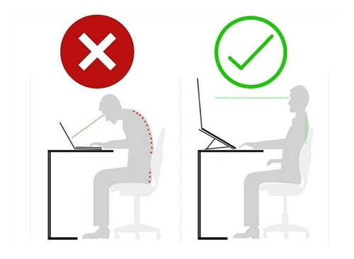 Imagen 2 de 9 de Base Soporte Portátil Laptop Plegable Aluminio Ergonómica X