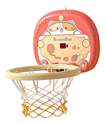 Mini Juego De Aro De Baloncesto Para Dormitorio, Juego Gato