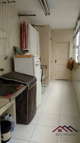 Imagem 8 de 15 de Apartamento - 3 Dormitorios (3 Suites) - Dep. Completa - Boqueirão - Santos - 3344