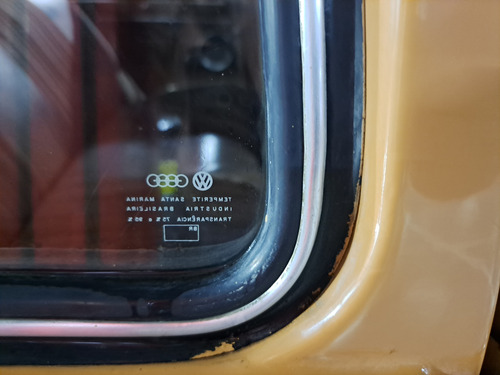 Vw Variant Ii, 1978, Marrom Saveiro, Selada Vidros Originais