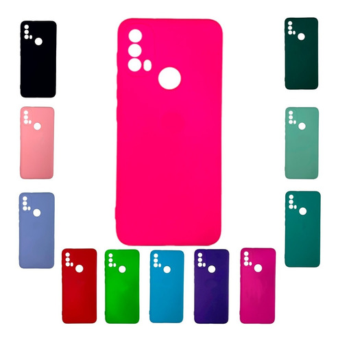 Funda Silicona Para Moto Motorola E30 - E40 Carcasa 