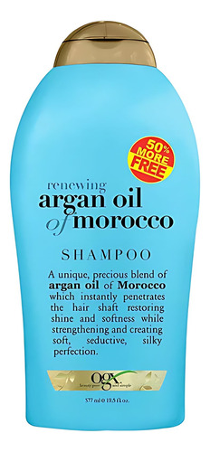 Shampoo Ogx Moroccan Argan 50% Free 577ml Marca Organix