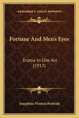 Libro Fortune And Men's Eyes: Drama In One Act (1917) - P...