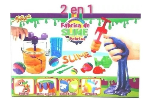 Fabrica Slime Y Pelotas Colores Texturas Juguetes Mi Alegría