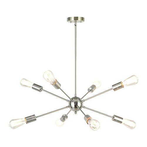 Sputnik Araña Lámpara De Techo Con 8 Luces, Diseño Vintage, 