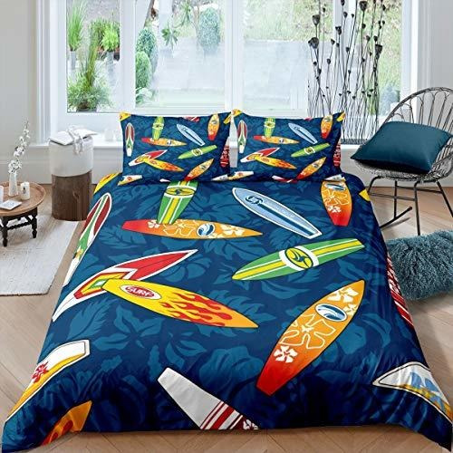 Fundas Para Edredones - Colorful Surfboard Printed Duvet Cov