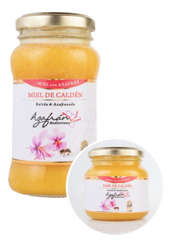 Miel De Caldén Con Azafrán Batida - Azafrán Mediterráneo