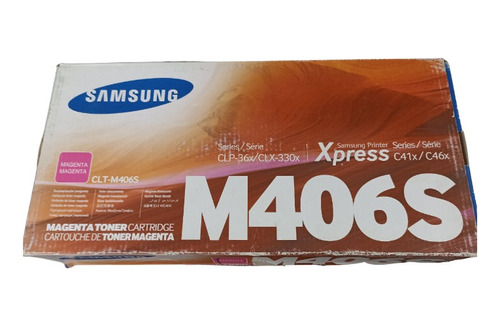 Tóner Samsung M406s Magenta Original Para Clp360 Caja Dañada
