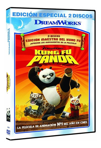 Dvd Kung Fu Panda Edicion Maestra 2 Discos