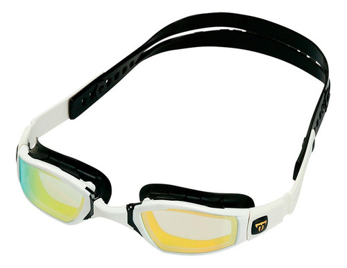Óculos De Natação Phepls Ninja Branco/preto