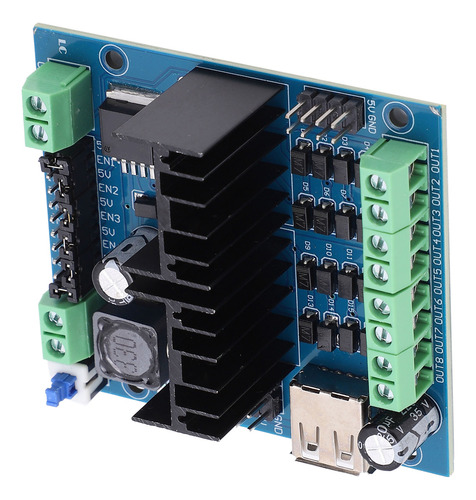 Placa De Controlador: Módulo L298n, Motor Automático Intelig