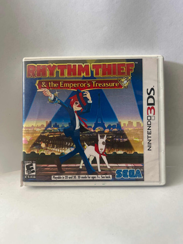 Rhythm Thief Cover Custom Nintendo 3ds