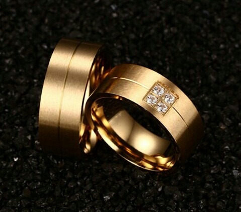 Par De Aliança Folheado Em Ouro,casamento Ou Noivado!!