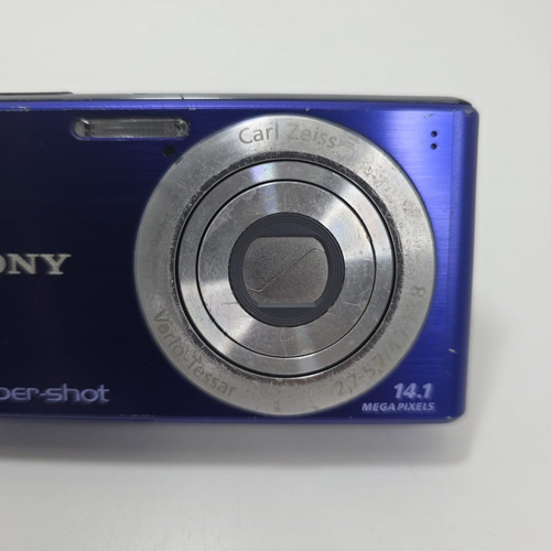 Câmera Digital Sony Cyber Shot Dsc-w530 Cybershot 14.1 Mpix Azul