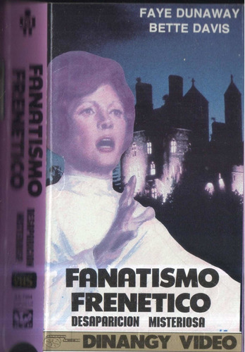 Fanatismo Frenético Bette Davis Faye Dunaway Vhs Video