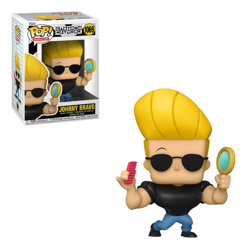 Figura De Acción Cartoon Network Johnny Bravo De Funko Pop! Animation