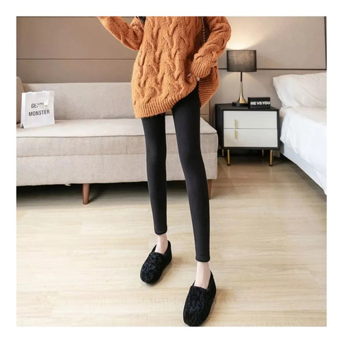 Leggins Térmicos Con Forro Polar De Invierno Para Mujer.