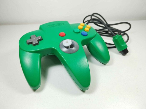 Control Verde (green) Original Nintendo 64 