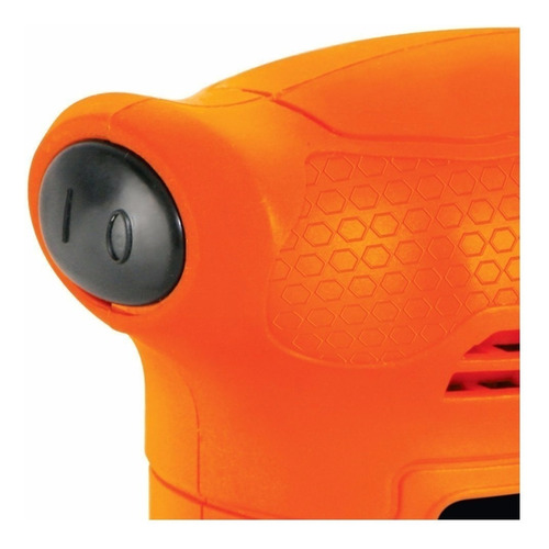 Imagen 5 de 9 de Lijadora orbital Black+Decker BS200 naranja 60Hz 200W 120V