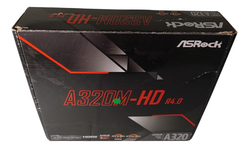 Placa Mãe Asrock A320m-hd R4.0 (Recondicionado)