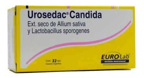 Antimicotico Vaginal Eurolab Urosedac Candida X 32 Capsulas