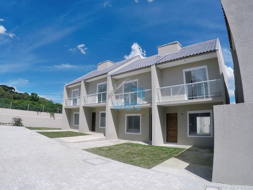 Imagem 3 de 26 de Lindos Sobrados Em Condomínio À Venda Na Região Do Vitória Régia, Com 3 Quartos, Sala, Cozinha Americana, Lavabo E Banheiro Social. - Ca02047 - 70683629