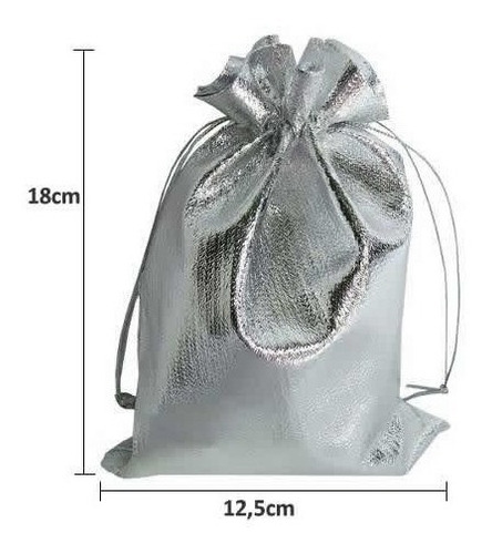 Imagen 2 de 4 de Bolsa De Organza Pack X6