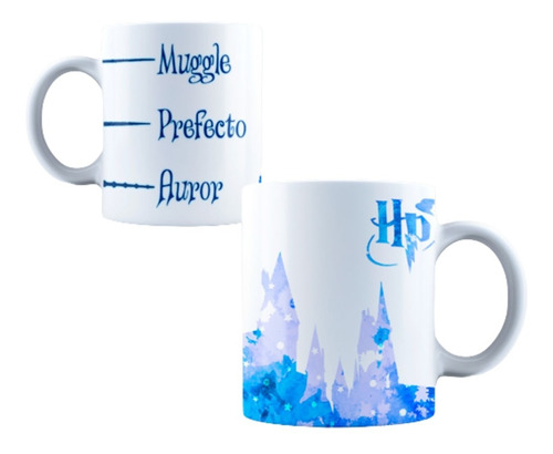 Taza Blanca Sublimada 11 Oz Regalo Harry Potter F351