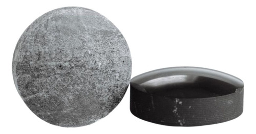 Armonizadores De Shungit Y Tulikivi En Forma De Tableta 3cm Negro