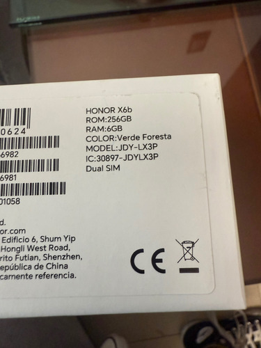 Honor X6b Verde Claro