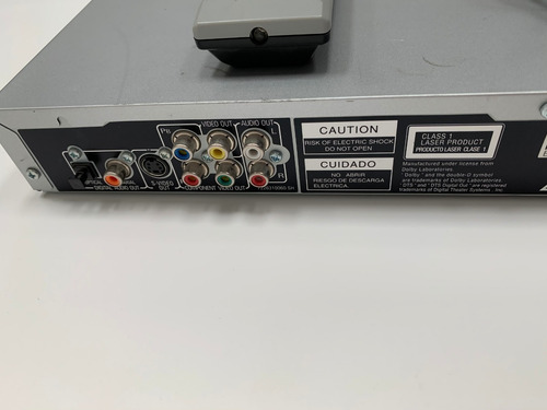 Reproductor Dvd Pioneer Dv-383 C/ Control (para Revisar)