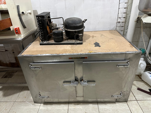 Heladera Comercial 2 Puertas Usada Remate Plateado (Usado)