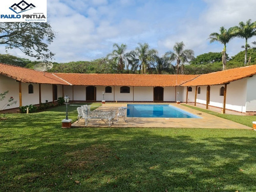 Imagem 12 de 27 de Chácara De 25.120m² Com Excelente Localização E Topografia, Com Duas Chácaras Formadas No Parque Das Bandeiras Indaiatuba - Ch00425 - 70077366