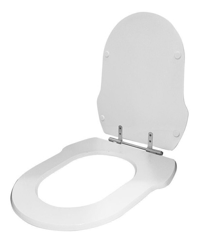 Tampa De Vaso Laqueado Hampton Branco Para Bacia Incepa 6lpf